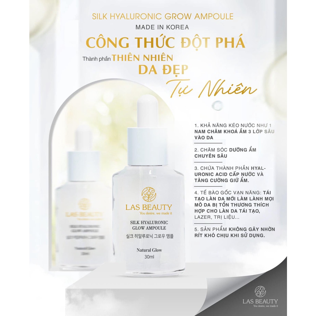 [Chính Hãng] tinh chất ha las beauty tinh chất las beauty dưỡng da căng bóng
