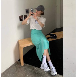 SET PULL CHỮ + CHÂN VÁY XẺ TÀ MIDI