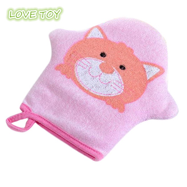 Nkodok Trẻ em Baby Baby Bông tắm siêu mềm Đồ dùng tắm cho trẻ em Cartoon Sponge Artifact