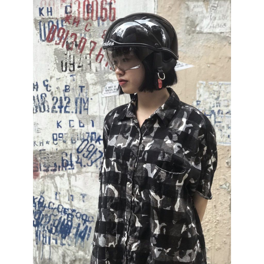 Mũ bảo hiểm nửa đầu có kính ẩn ANDES – M139