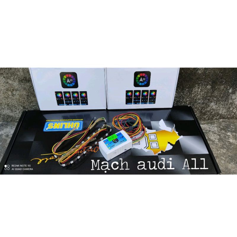 Mạch audi i8- a11 nang cap lắp các dòng xe