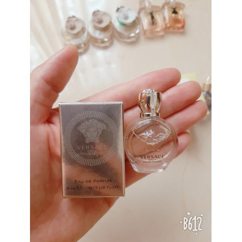 Nước hoa nữ mini Versace Eros Pour Femme EDT 5ml Ouibeaute