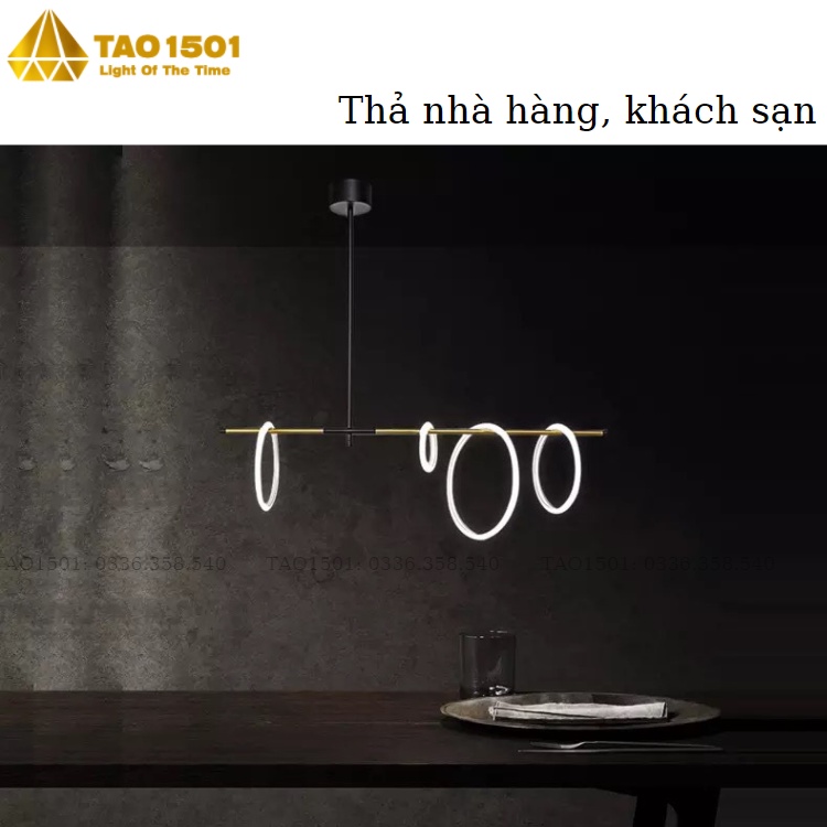 Đèn thả decor Bắc Âu - Đèn Thả Bàn Ăn, Quầy Bar - Đèn Thả Phòng Khách - Đèn thả hút từ trường