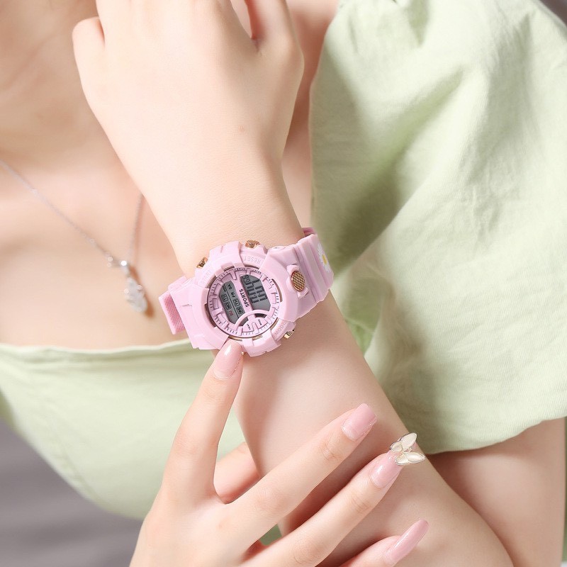 ĐỒNG HỒ ĐIỆN TỬ thể thao nam nữ Trẻ em Teen xem Giờ, Thứ, Ngày Tháng - Có đèn led