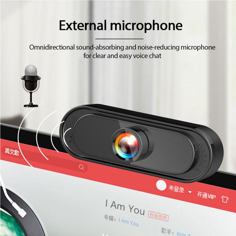 Webcam máy tính có mic full hd 1080p full box siêu nét dùng cho pc laptop