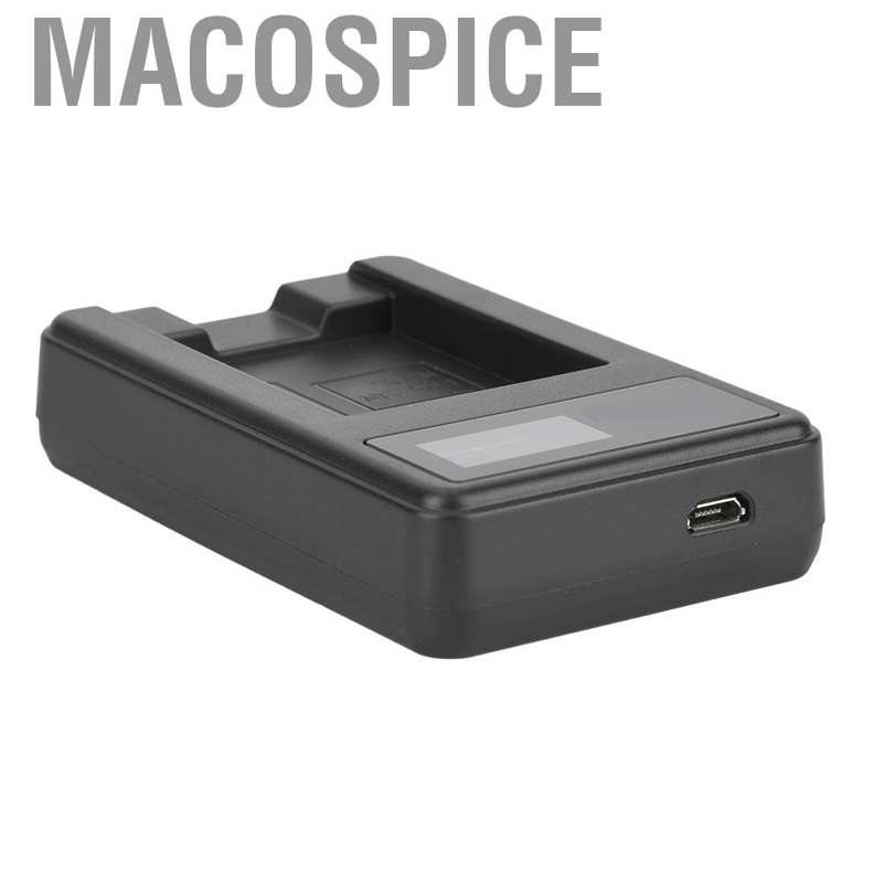 Bộ Sạc Pin Máy Ảnh Macospice Nb-6L Cho Canon Sx710 Sx610 Sx520 Sx700