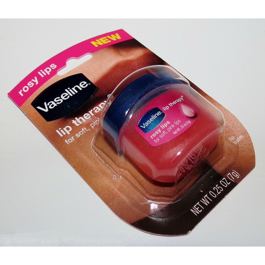 Sáp dưỡng ẩm môi hồng Vaseline Lip Therapy Rosy Lips 7g