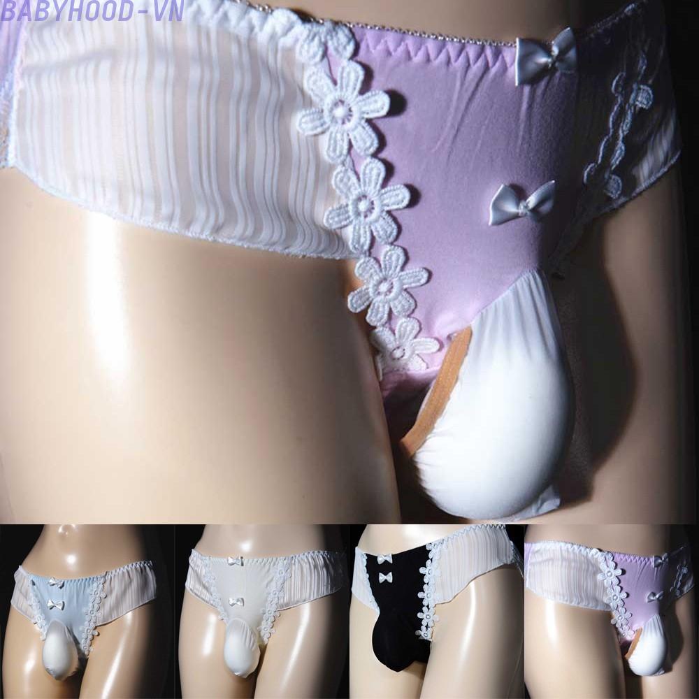 【Big Discounts】Briefs Bikini Lace+Nylon Panties Thongs Underwear Clothes G-String Knickers#BBHOOD