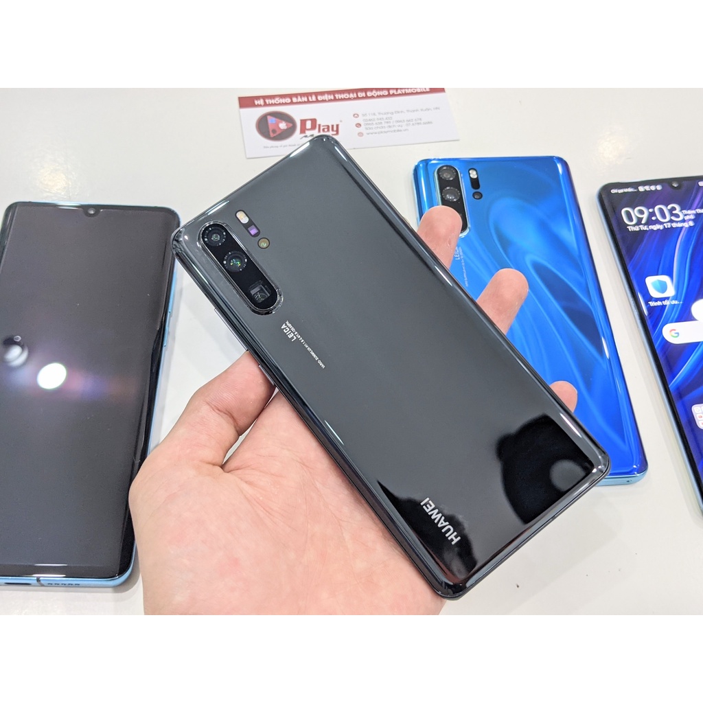 Điện thoại Huawei P30 Pro quốc tế 2 sim 8/128GB+256GB full google | Zin không ám kèm sạc nhanh tại Playmobile
