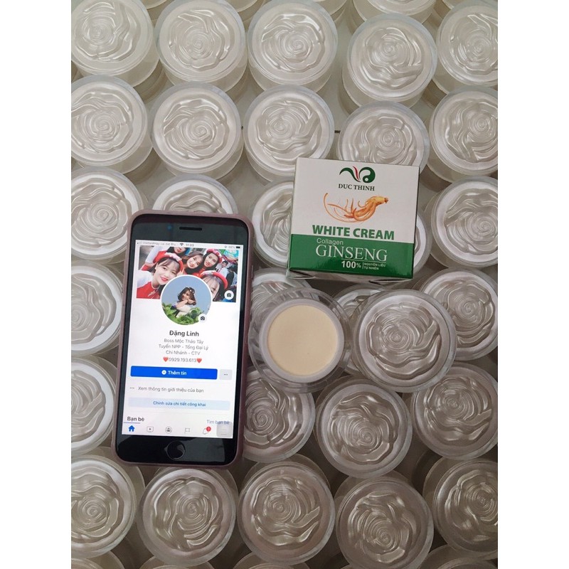 Kem dưỡng đông y collagen đức thịnh handmade