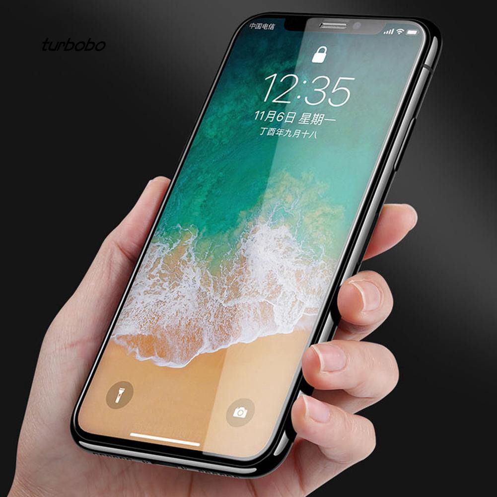 Kính Cường Lực 5D Viền Cong Bảo Vệ Màn Hình Điện Thoại iPhone XS Max XR