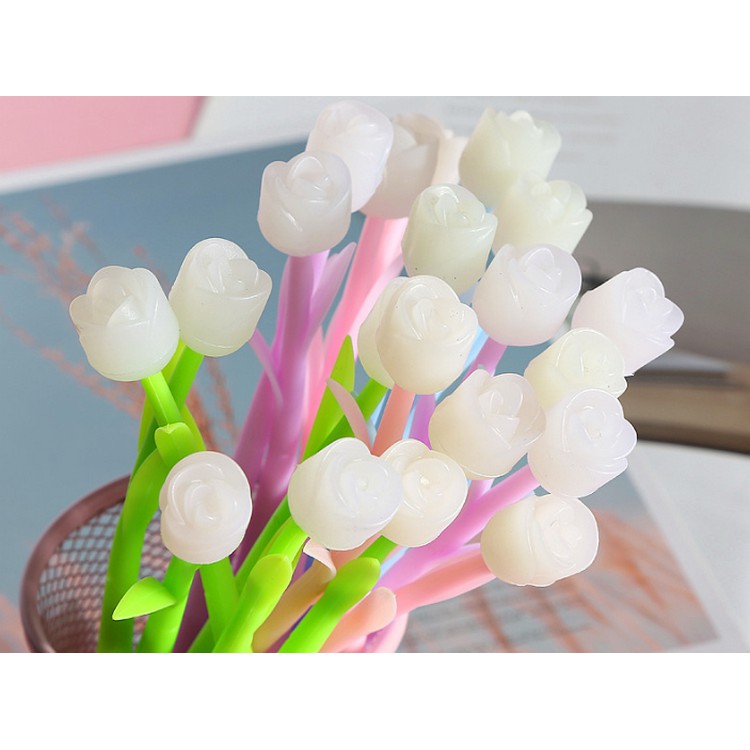 Bút hoa tulip đổi màu sweet - Bút gel - Rẻ nhất sàn