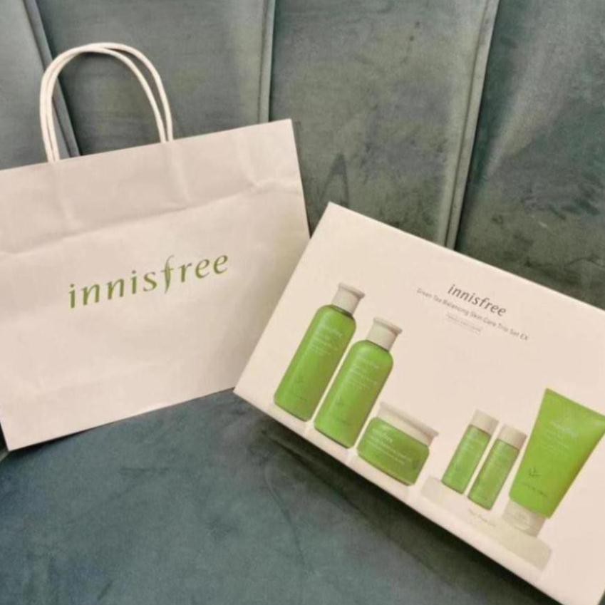 [CHÍNH HÃNG] BỘ DƯỠNG DA TRÀ XANH INNISFREE 6 MÓN SKIN CARE EX 2020