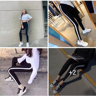 Có FREE Và BIG SIZE- QUẦN LEGGING SỌC Thái