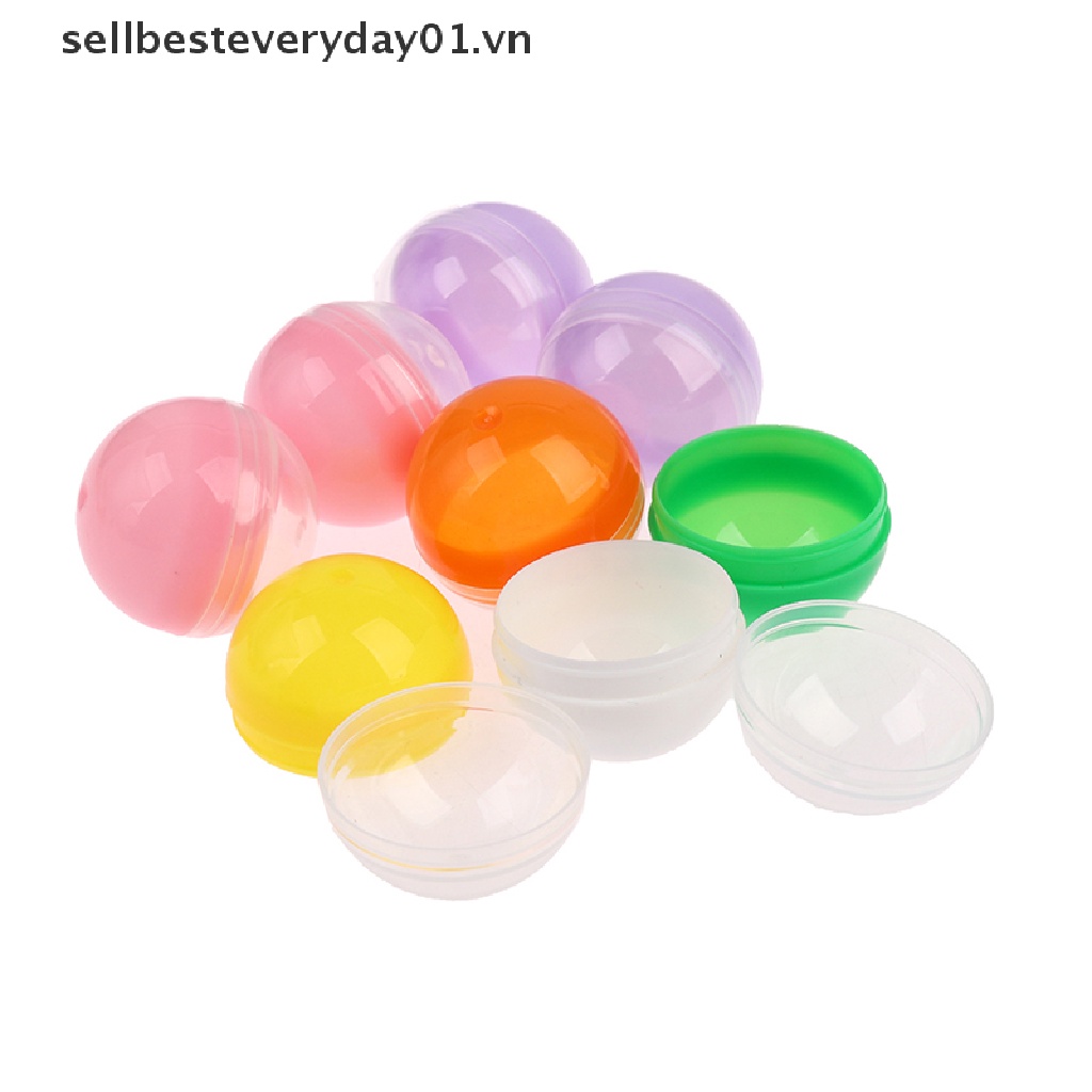 Set 100 quả bóng nhựa rỗng nhiều màu sắc có thể tách ra