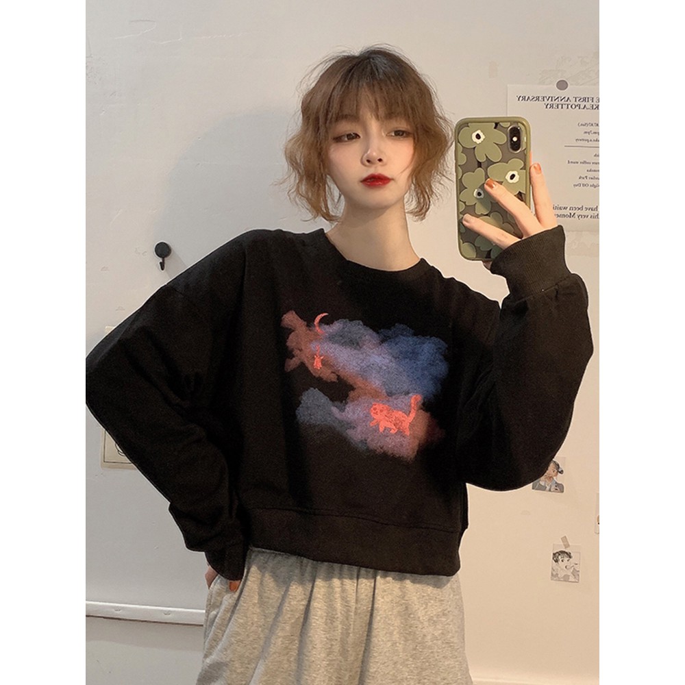 Áo Thun croptop dài tay UNISEX