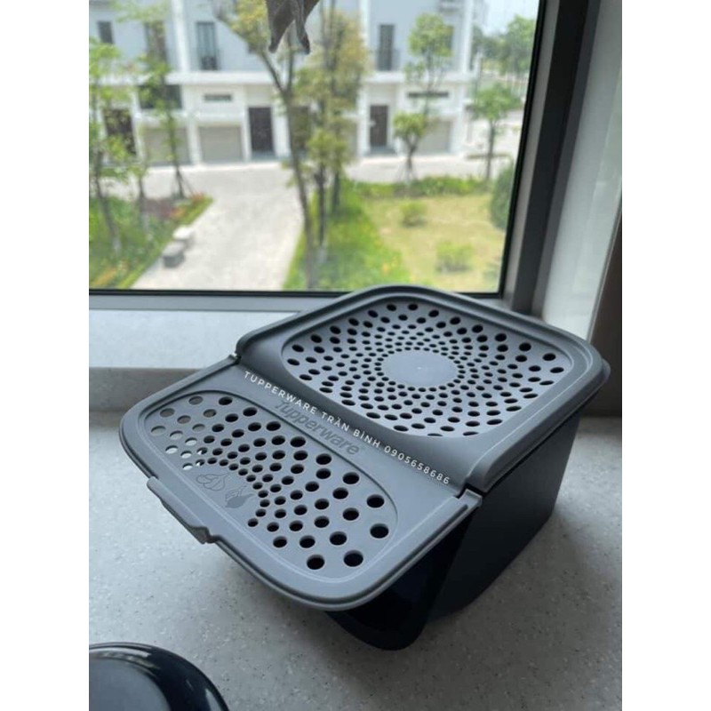 {350k giảm còn 230k} Hộp đựng hành tỏi Tupperware chính hãng