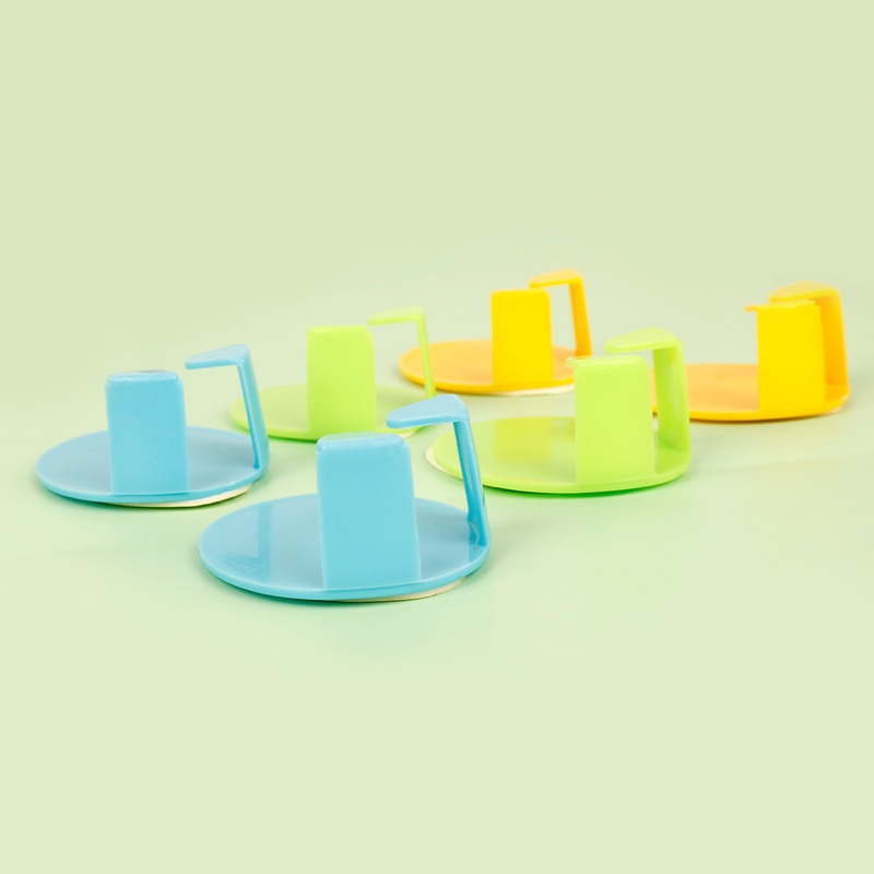 Set 2 Móc Treo Phích Cắm Điện Gắn Tường Không Cần Khoan