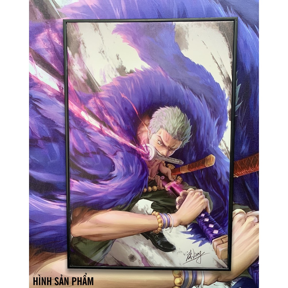 TRANH CANVAS LIÊN MINH HUYỀN THOẠI  treo tường in theo yêu cầu - Yasuo