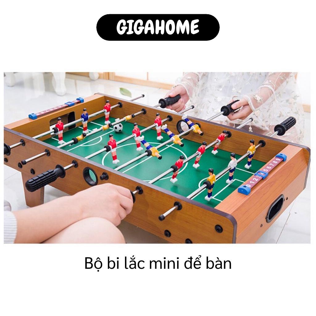 Bàn Bi Lắc GIGAHOME Bàn Banh Lắc, Bóng Đá Mini 6 Tay Cầm Cho Bé Vui Chơi, Giải Trí 7688