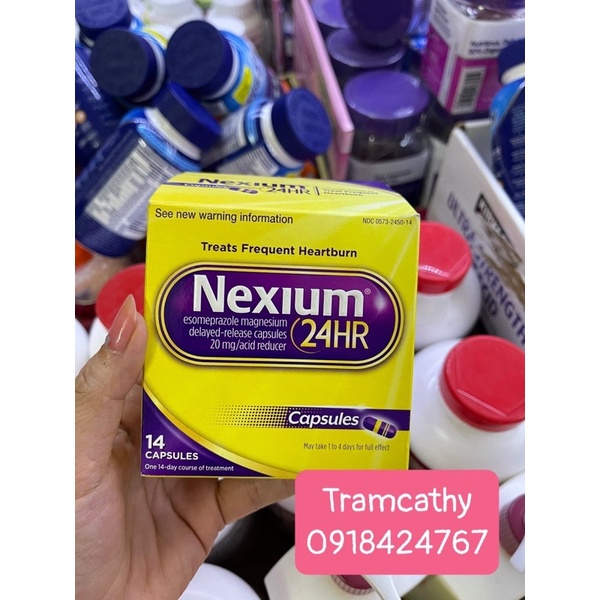 Viên cho dạ dày 42  viên  hàng mỹ nẽium nẽxium