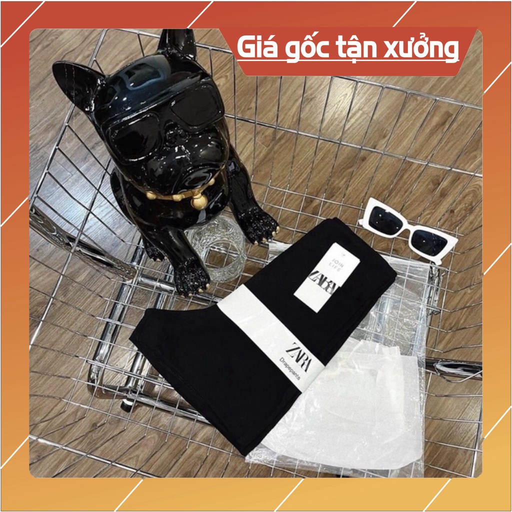 Quần Sooc Za Ra Cạp Cao Tôn Dáng mẫu short dane nữ idol hot hit vải umi hàn dày dặn co giãn bốn chiều khóa kéo sau lưng