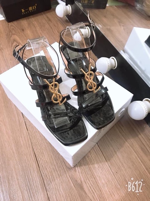 Giày sandal công sở gót 5p êm chân mã S13