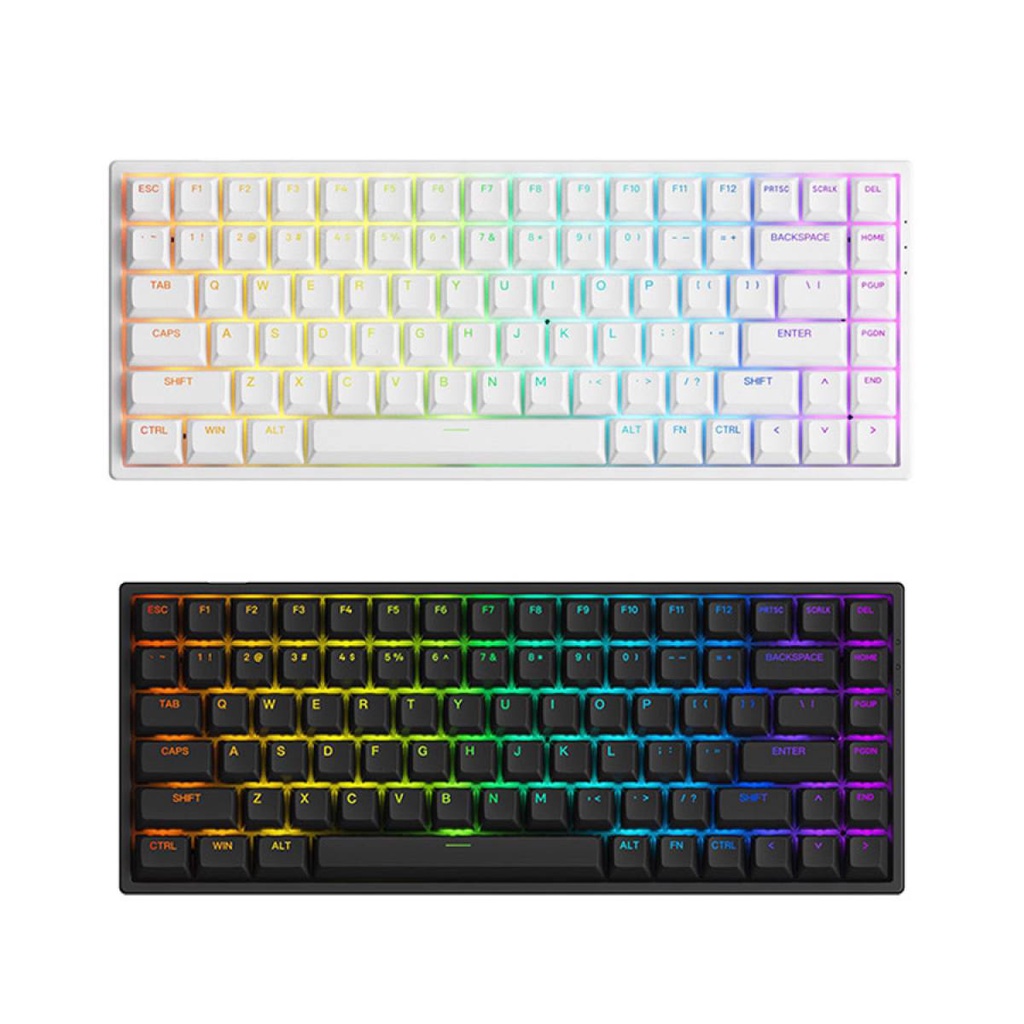 Bàn phím AKKO 3084 v2 RGB Black/White (Mới, hàng chính hãng)