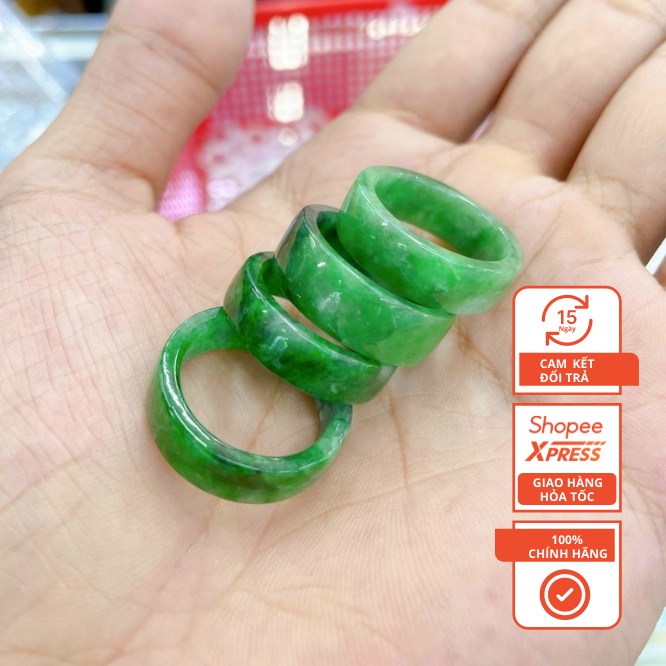 Nhẫn đeo tay đá Phong Thủy thiên nhiên