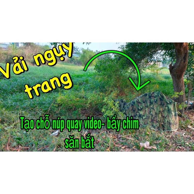 Tấm vải núp trùm xem chim , gà