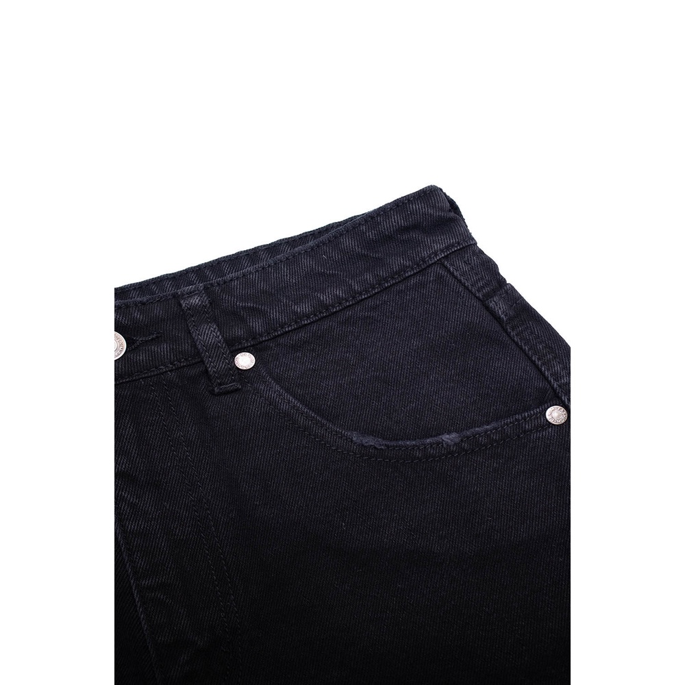 Quần jean shorts xám RAW JEAN SHORTS GREY