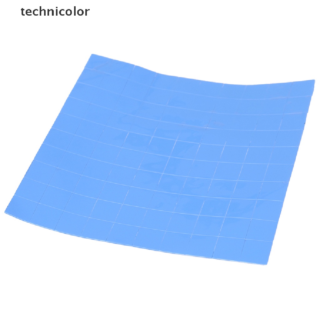 Set 100 Miếng Đệm Tản Nhiệt 10 * 10 * 0.5mm Bằng Silicon Dành Cho CPU GPU