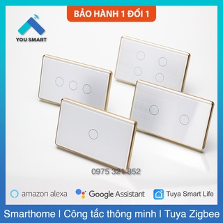 Công Tắc Thông Minh WIFI Tuya SmartLife 1-2-3-4 nút