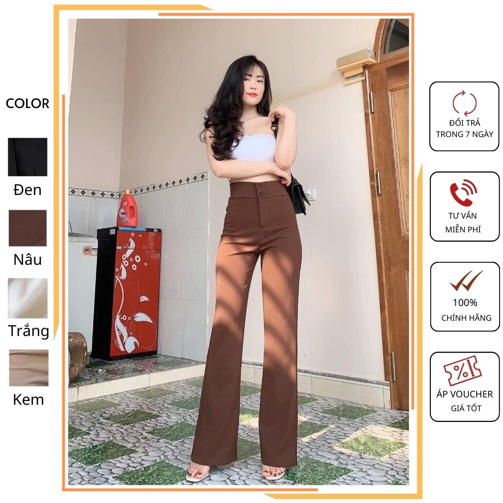 Quần Tây Công Sở ống Vẩy_Lưng Cao Hàng LOẠI 1 bán Shop