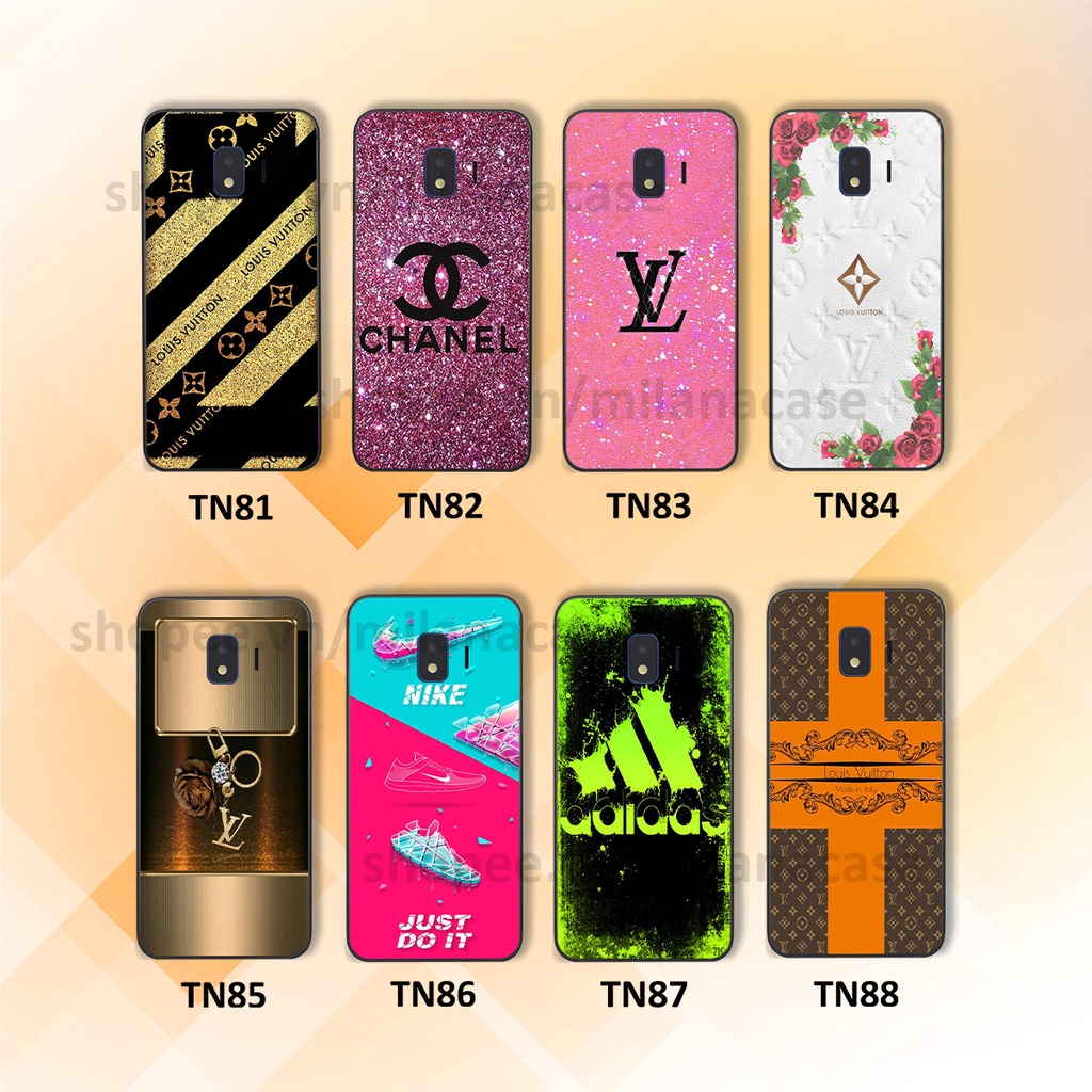 Ốp Samsung J2 Pro / J2 Core in hình các thương hiệu nổi tiếng sang chảnh, đẳng cấp, cá tính