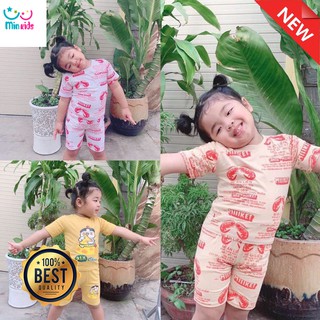 Áo Quần Mì Gói Cho Bé [ SIÊU HOT ] Bộ Mì Tôm Miliket Trẻ Em Cotton Lạnh Mềm Mịn Như Bún