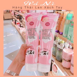 [SẴN SHOP] Tẩy Tế Bào Chết Cathy Doll White Milk Shine Thái Lan 320ml