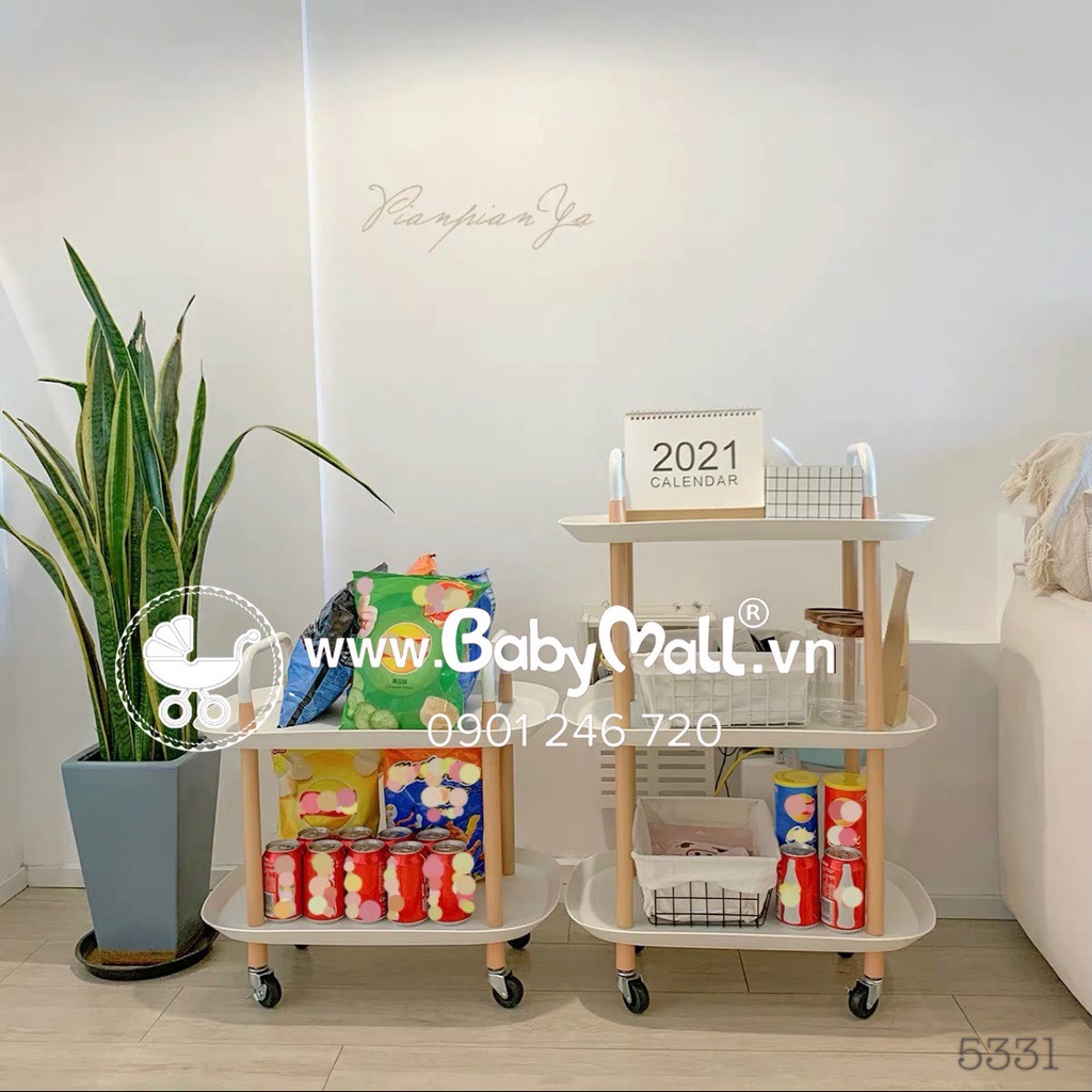 Kệ 3 tầng Oval Umoo UM09112