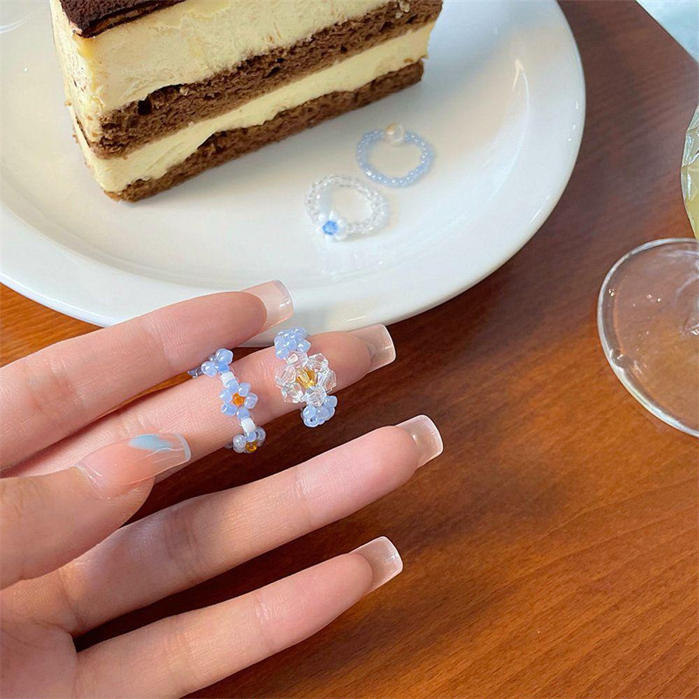 Nhẫn Nữ Đính Hạt Ngọt Ngào Cổ Điển Sang Trọng