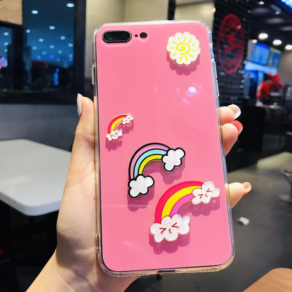 [ SAMSUNG ] Ốp Lưng Cầu Vòng Cartoon 3D - | BigBuy360 - bigbuy360.vn