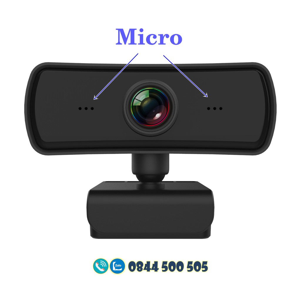 WebCam Máy Tính PC SWC-03 Độ Phân Giải 2k (Có Mic)