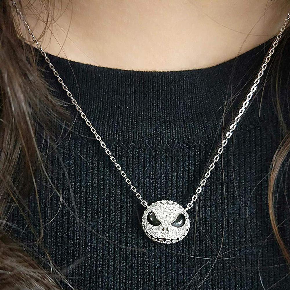 Bông Tai Hình Đầu Lâu Thời Trang Giáng Sinh