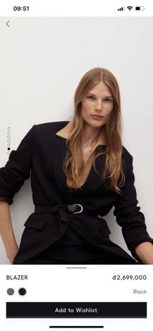 Áo blazer phom rộng