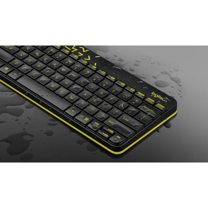 Combo Keyboard + mouse ko dây Logitech MK240 chính hãng