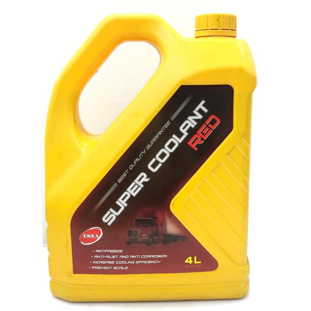 ESNA SUPER COOLANT 4L Nước làm mát xanh/ đỏ