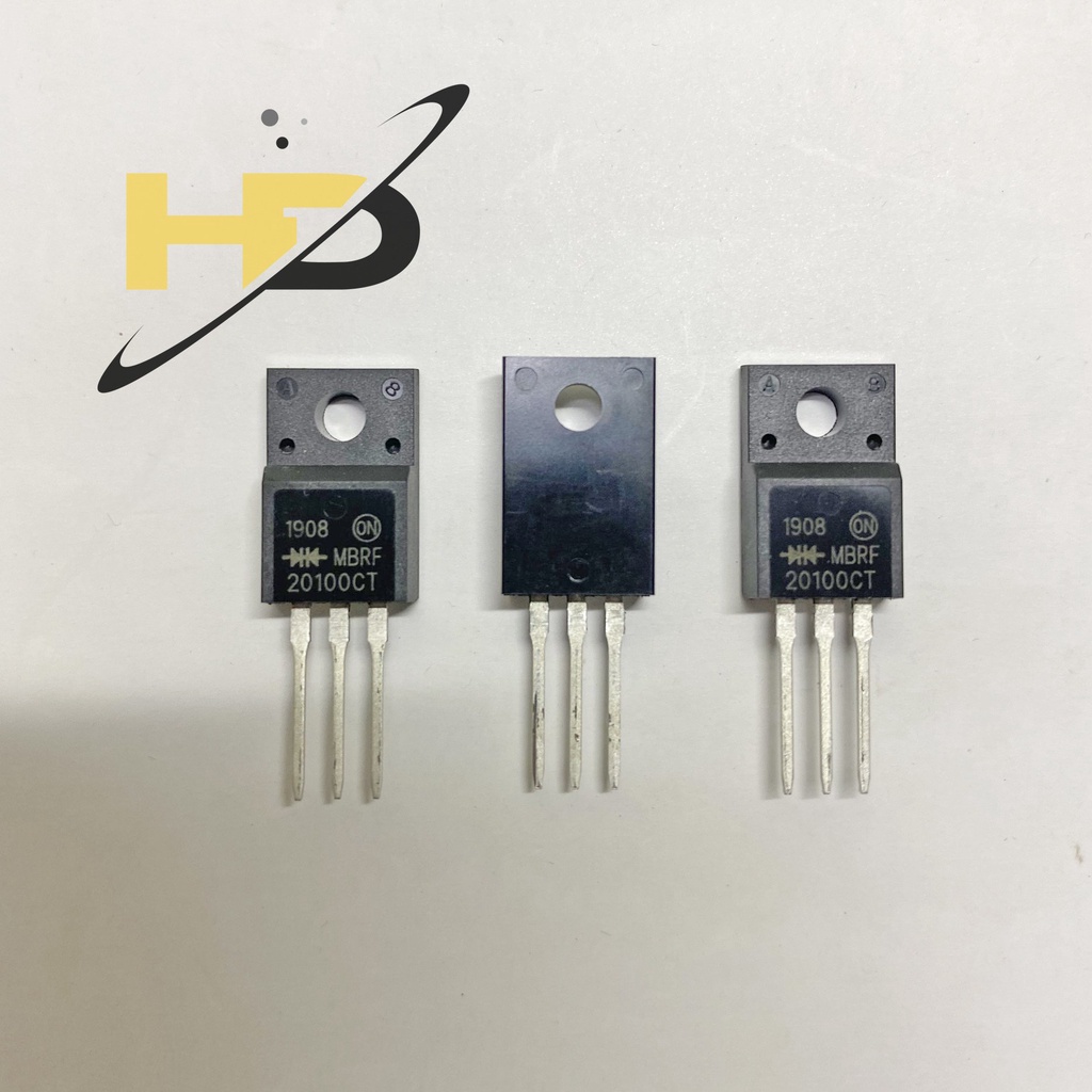 MBRF20100CT Diode Schottky 20A 100V TO-220F Loại Tốt
