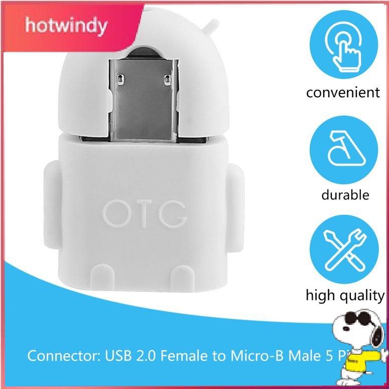 Đầu Chuyển Đổi Micro Usb 2.0 Sang Usb Otg Cho Máy Tính Bảng Điện Thoại Android