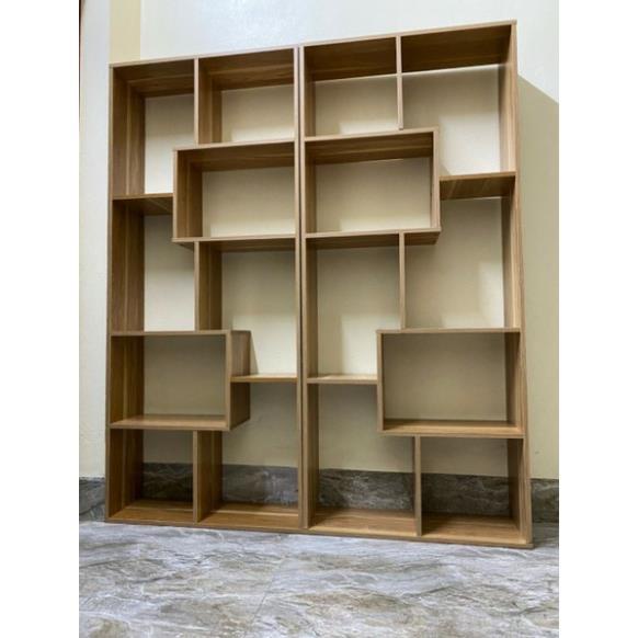 [FREESHIP] Kệ Sách Gỗ Chữ U, màu gỗ chất gỗ MDF ván dày 12mm, kích thước 140 x 70 cm BIG SALE