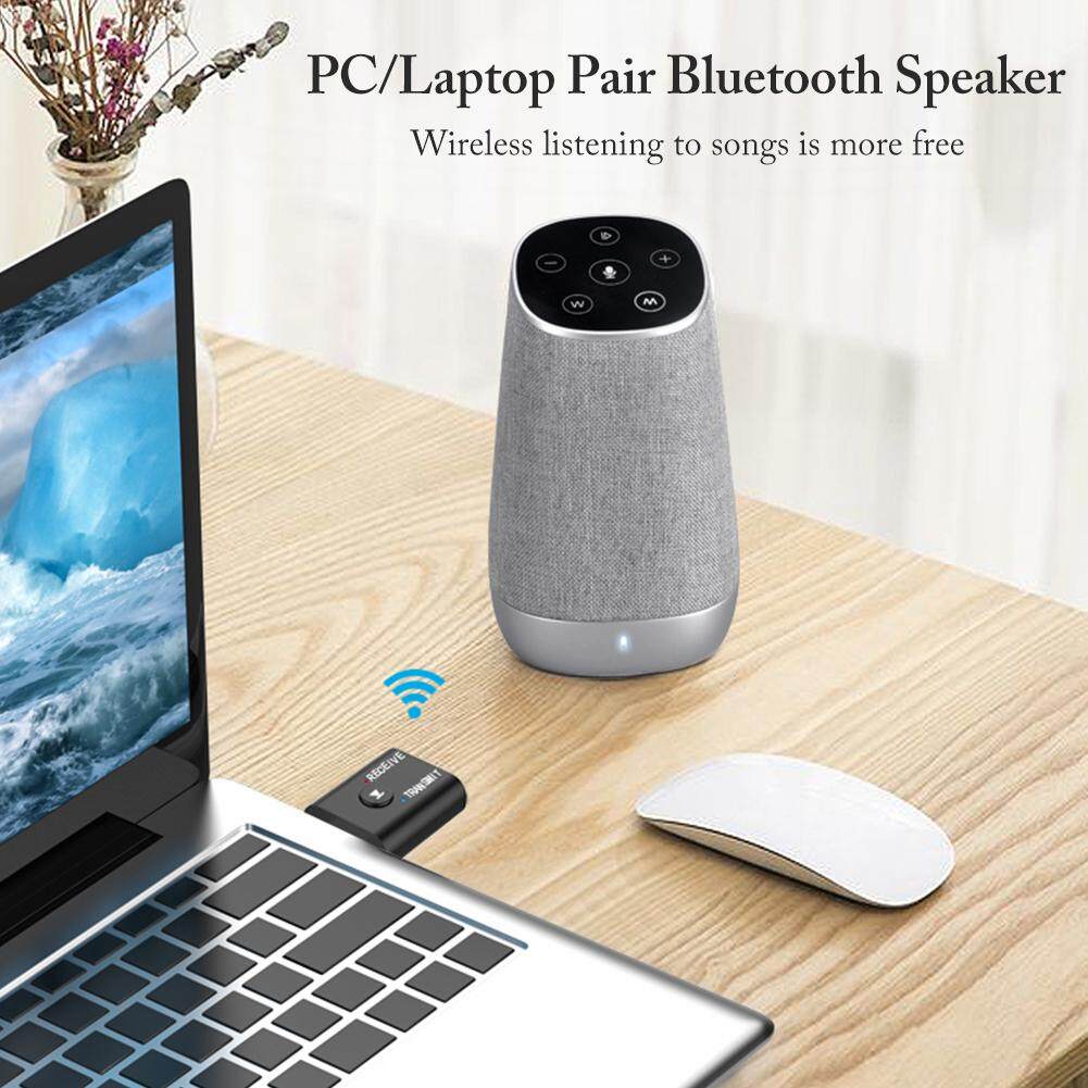 Bộ USB Thu Phát Âm Thanh 2 in 1 Bluetooth 5.0 chuyển đổi 3.5mm AUX sang tín hiệu Bluetooth