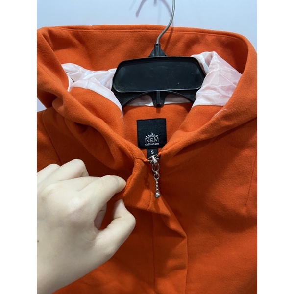 Áo khoác nỉ dày dặn 2 lớp có nón Ninomaxx - Thanh lý vnxk